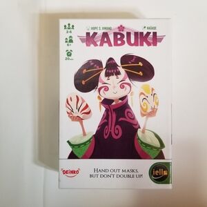 Kabuki Card Game 2015 Iello Games Japanese No Missing Pieces